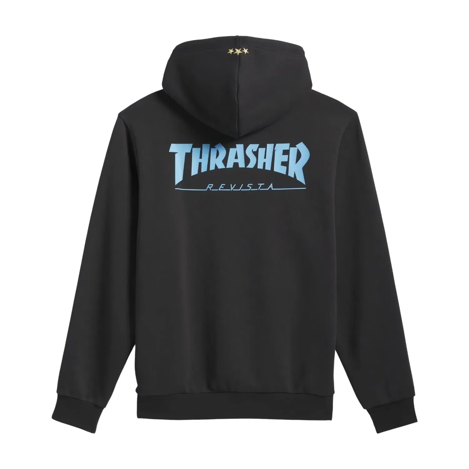 Мужское худи с принтом Argentina x Thrasher Adidas, черный — фото 2