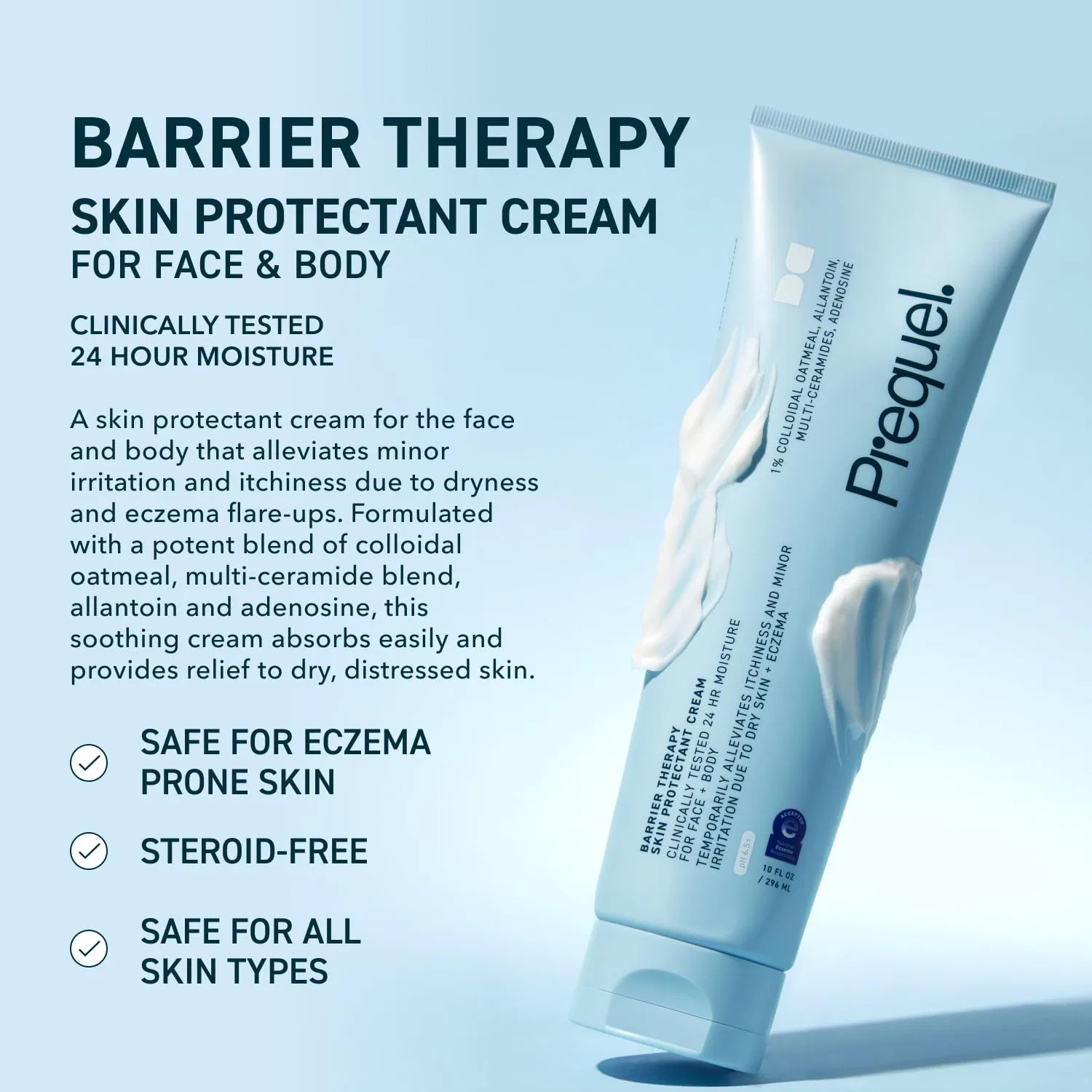 Крем для тела Barrier Therapy, Prequel, набор 2 шт, 2 fl oz — фото 2
