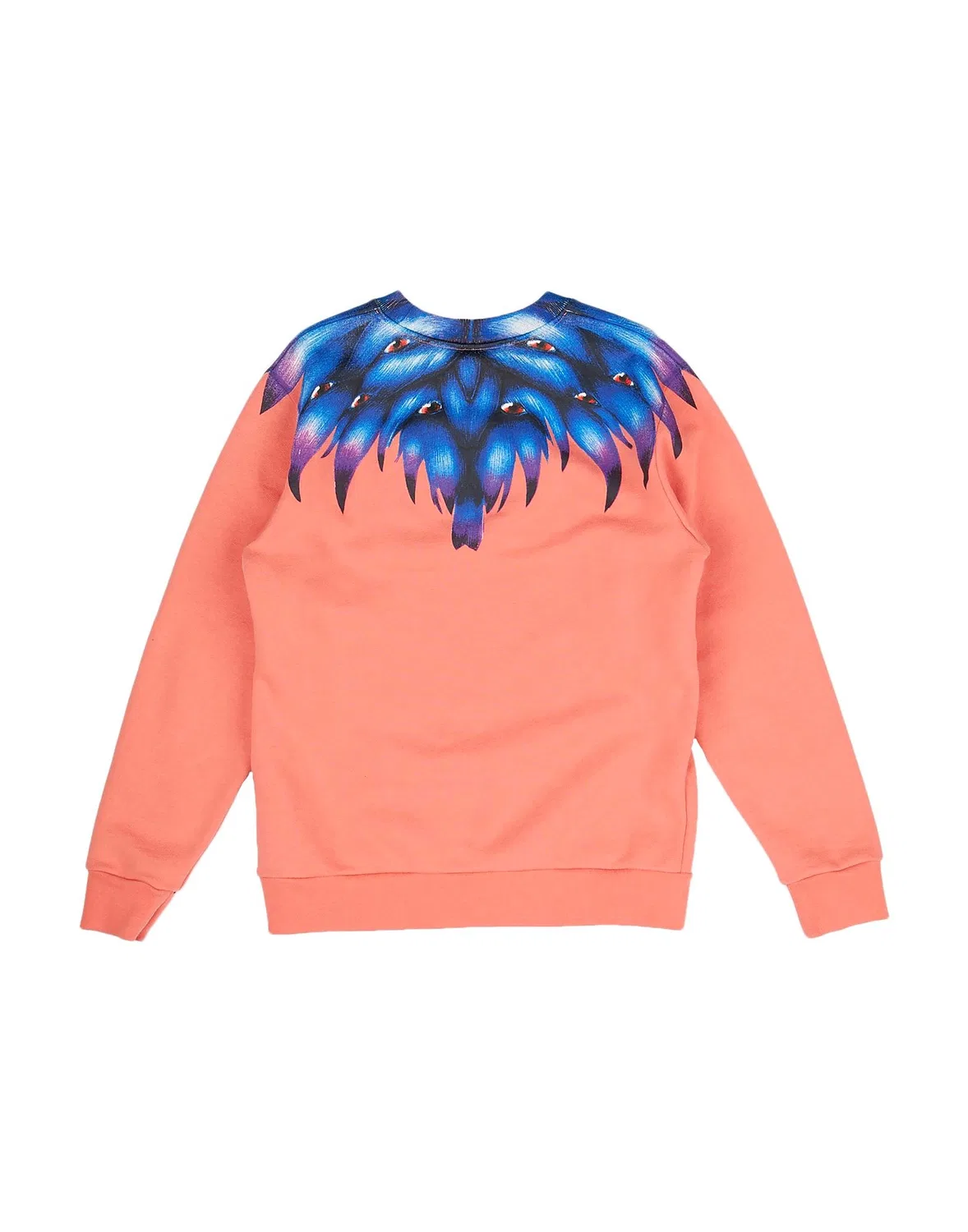 Детский свитшот для девочек с принтом Marcelo Burlon, светло-розовый — фото 2