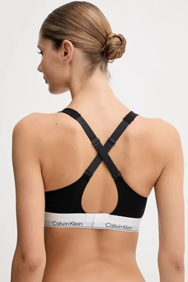 Женские бралетт с регулируемыми бретелями Calvin Klein, Black — фото 2