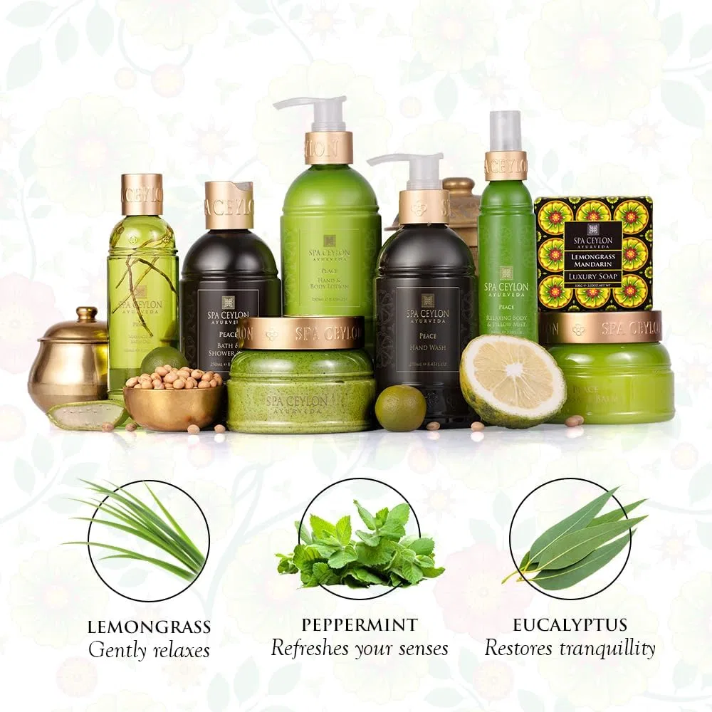 Скраб для тела Peace Body Scrub, SPA CEYLON, 225 г, Lemongrass — фото 2