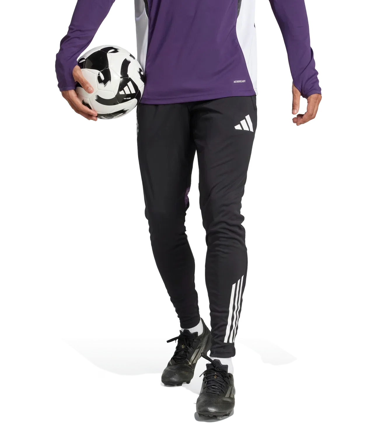 Мужские спортивные тренировочные штаны Tiro 25 Competition Adidas, черный — фото 2