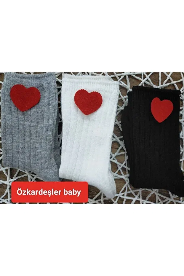 Детские носки для новорожденных с флисом Özkardeşler Baby, Multicolor — фото 2