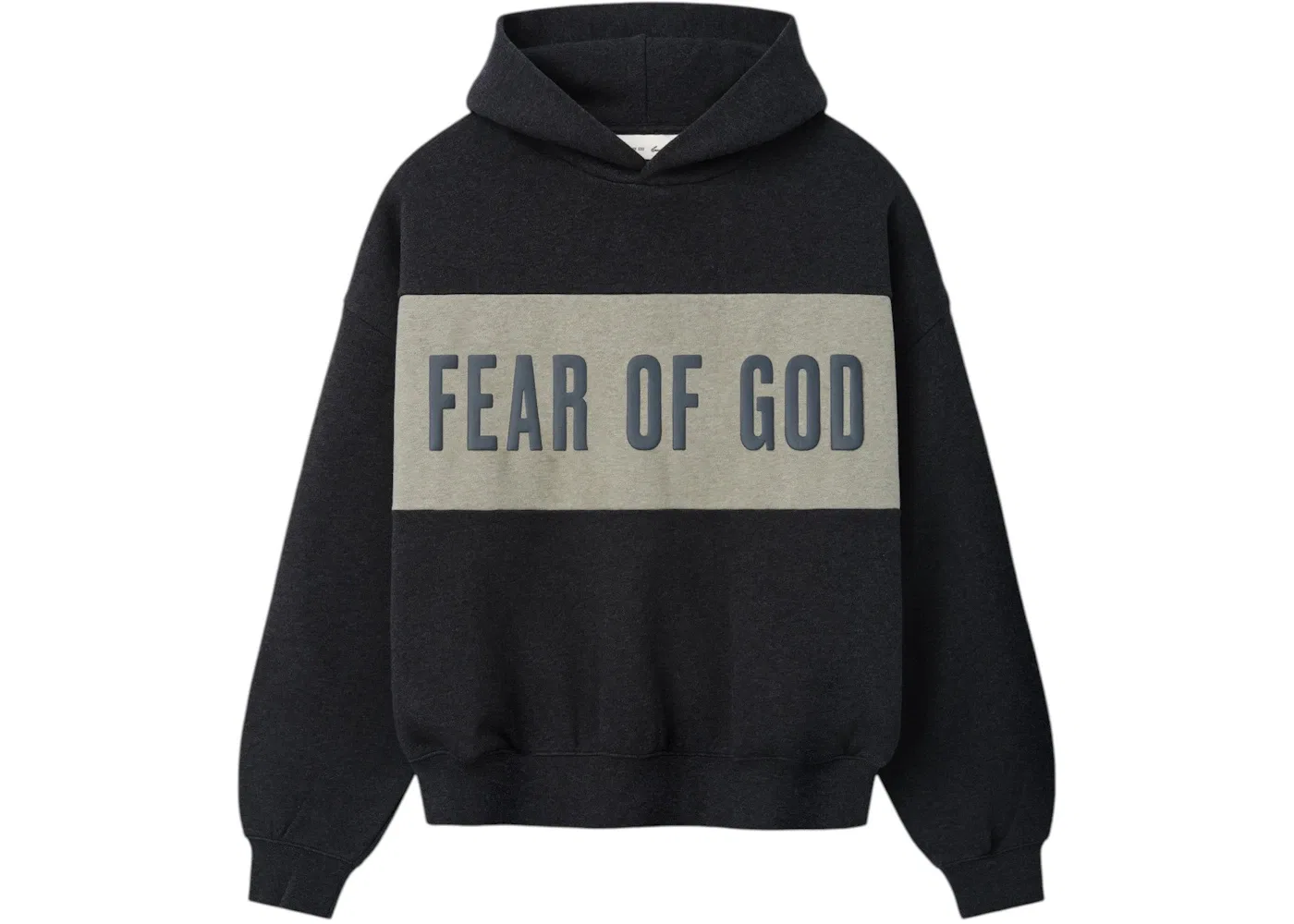 Мужской худи с панелями Fear of God, Iron Grey Heather/Seal Heather