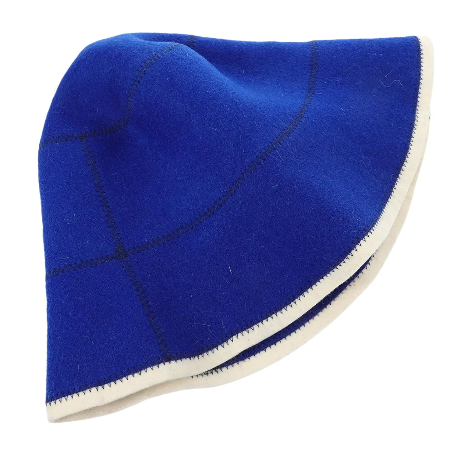 Шапка для сауны, шерстяная, PACKOVE, 30x26x16 см, Blue