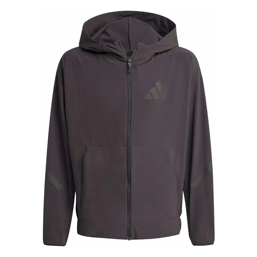 Детская куртка с капюшоном Z.N.E. Wv Cu adidas, Черный