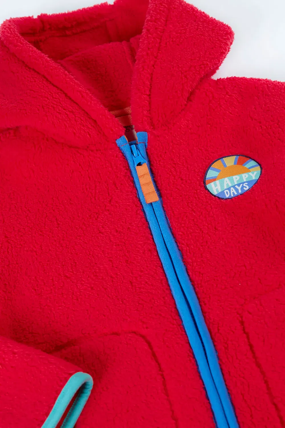 Детский флисовый жакет Glen Frugi, Red — фото 3