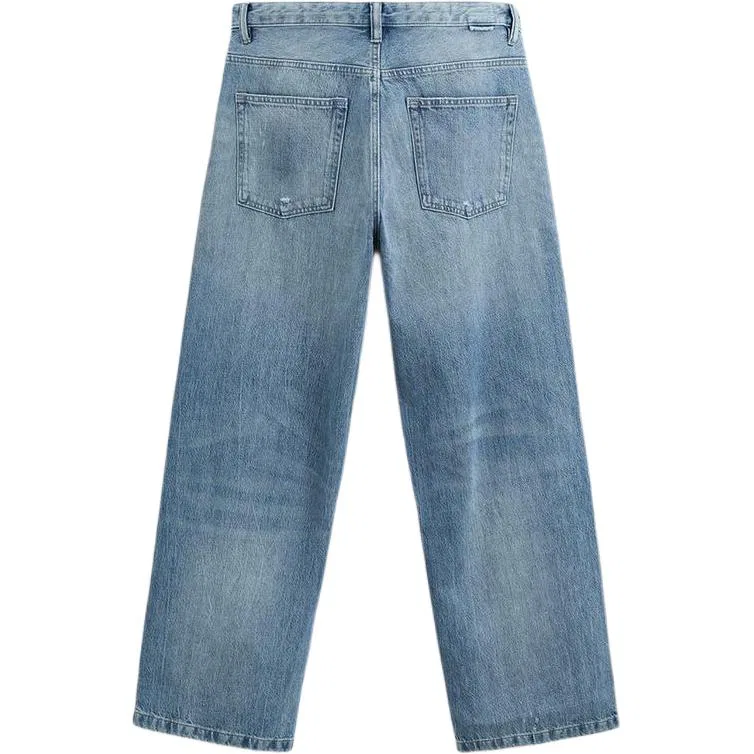 Мужские джинсы скинни Medium Blue ZARA — фото 3