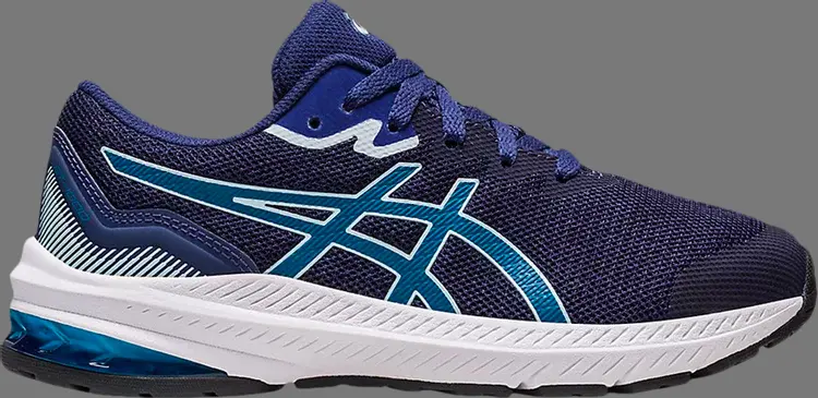 

Кроссовки gt 1000 11 gs 'indigo blue' Asics, синий