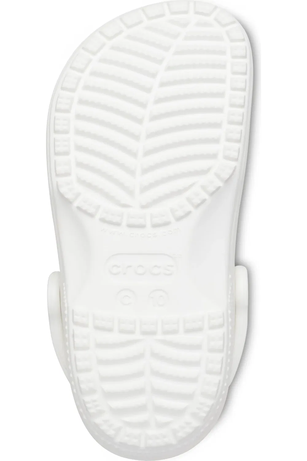 Детские сабо легкие Croslite Classic Clog CROCS, белый — фото 3