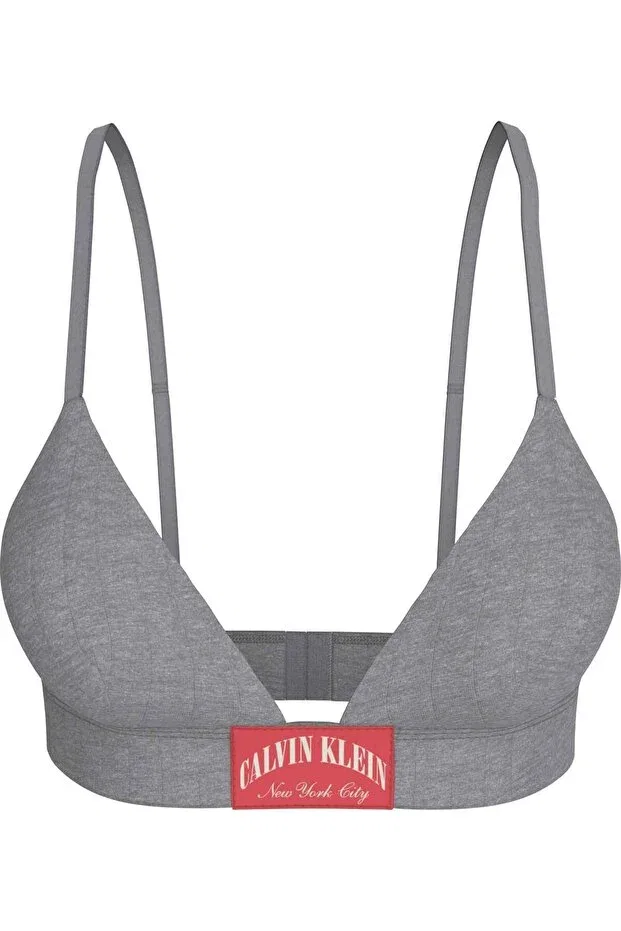 Женское бра с V-образным вырезом Calvin Klein, Gray