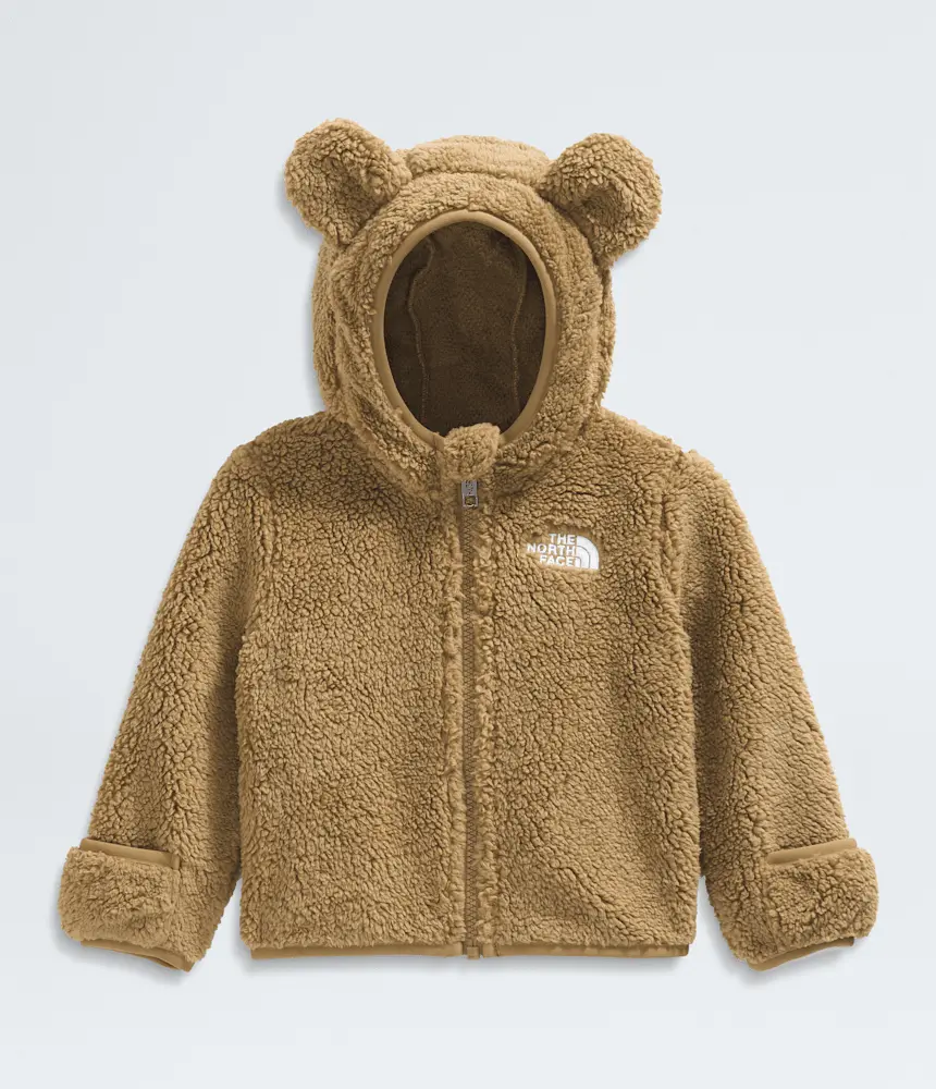 Толстовка с капюшоном на молнии Baby Campshire The North Face, Teddy Brown — фото 3