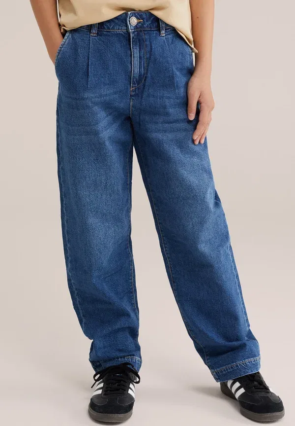 Джинсы широкого кроя Blue ridge We Fashion, Dark Blue, темно-синий — фото 2