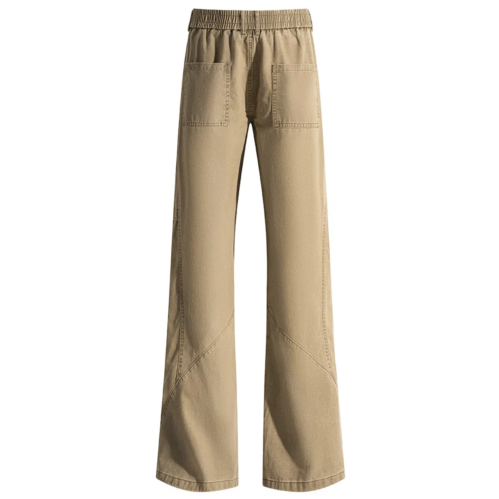 Детские джинсы карго с умеренным кроем Khaki MostwantedLab — фото 4