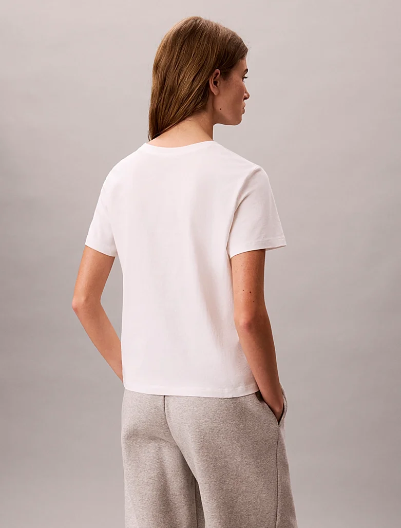 Футболка Calvin Klein Lounge 100% Cotton, белый — фото 4