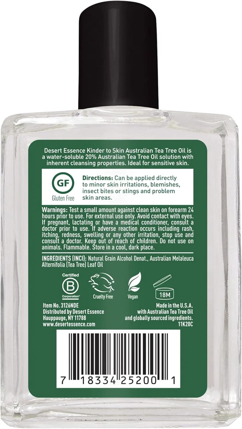 Масло для тела Tea Tree, Desert Essence, 120 мл — фото 3