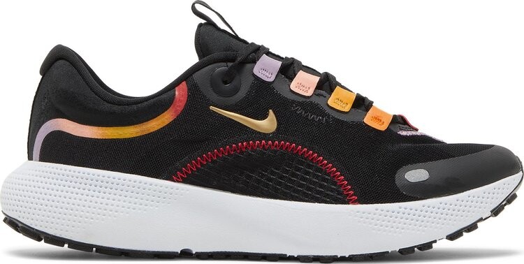 Кроссовки Nike Wmns React Escape Run 'Black Magma Orange', черный