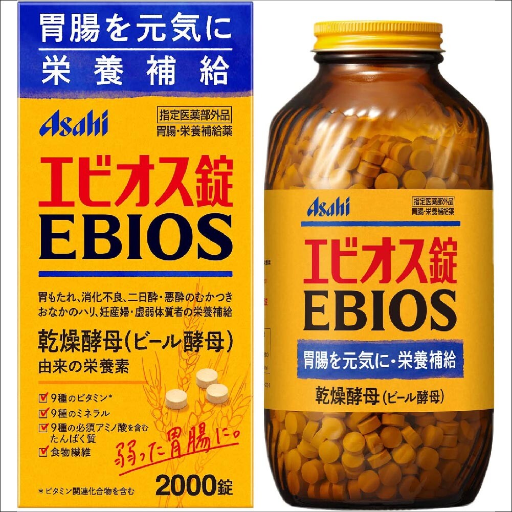 

Добавка Ebios Tablets, 2000 таблеток