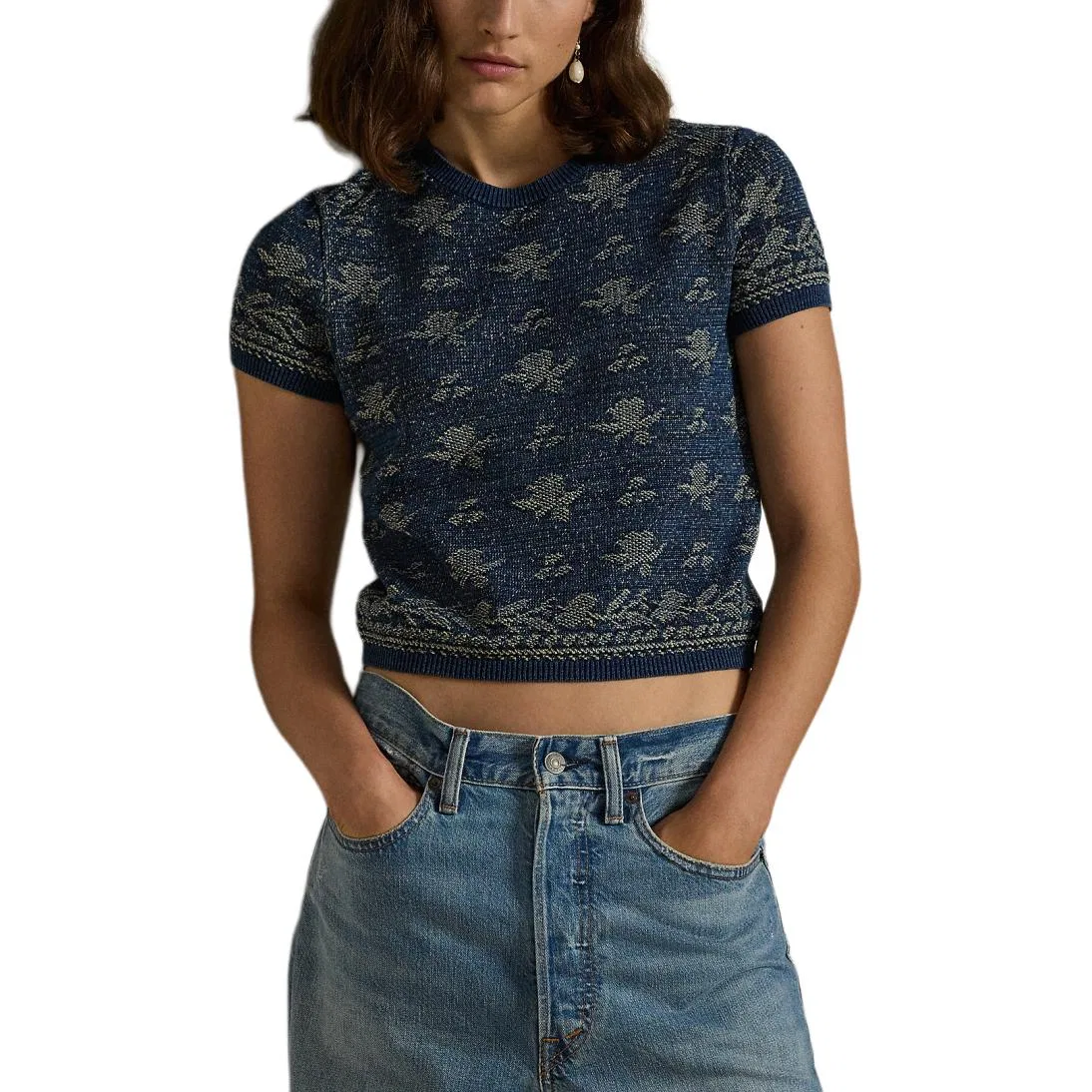 Женский свитер Polo Ralph Lauren, Indigo — фото 4