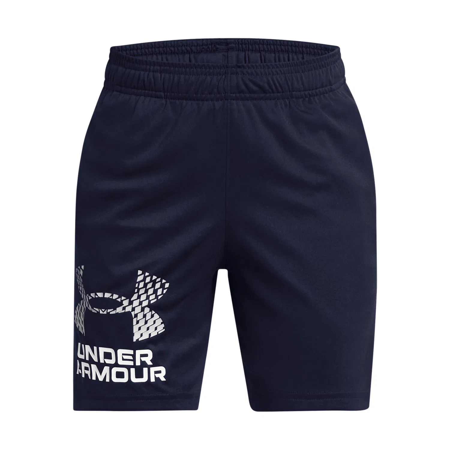 Детские шорты с логотипом Tech Logo Short Under Armour, Darkblau Weiss Navyblau
