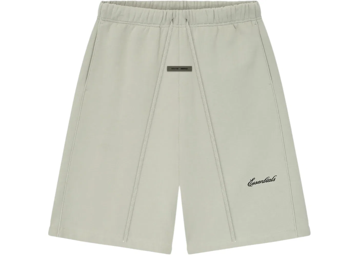 Мужские шорты свободного кроя с отделкой Fear of God Essentials Sweatshort, Abbey Stone