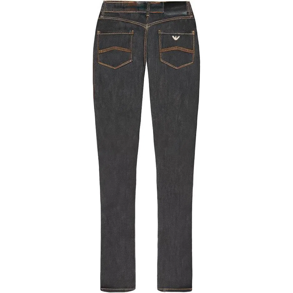 Женские джинсы Emporio Armani, Gray — фото 3