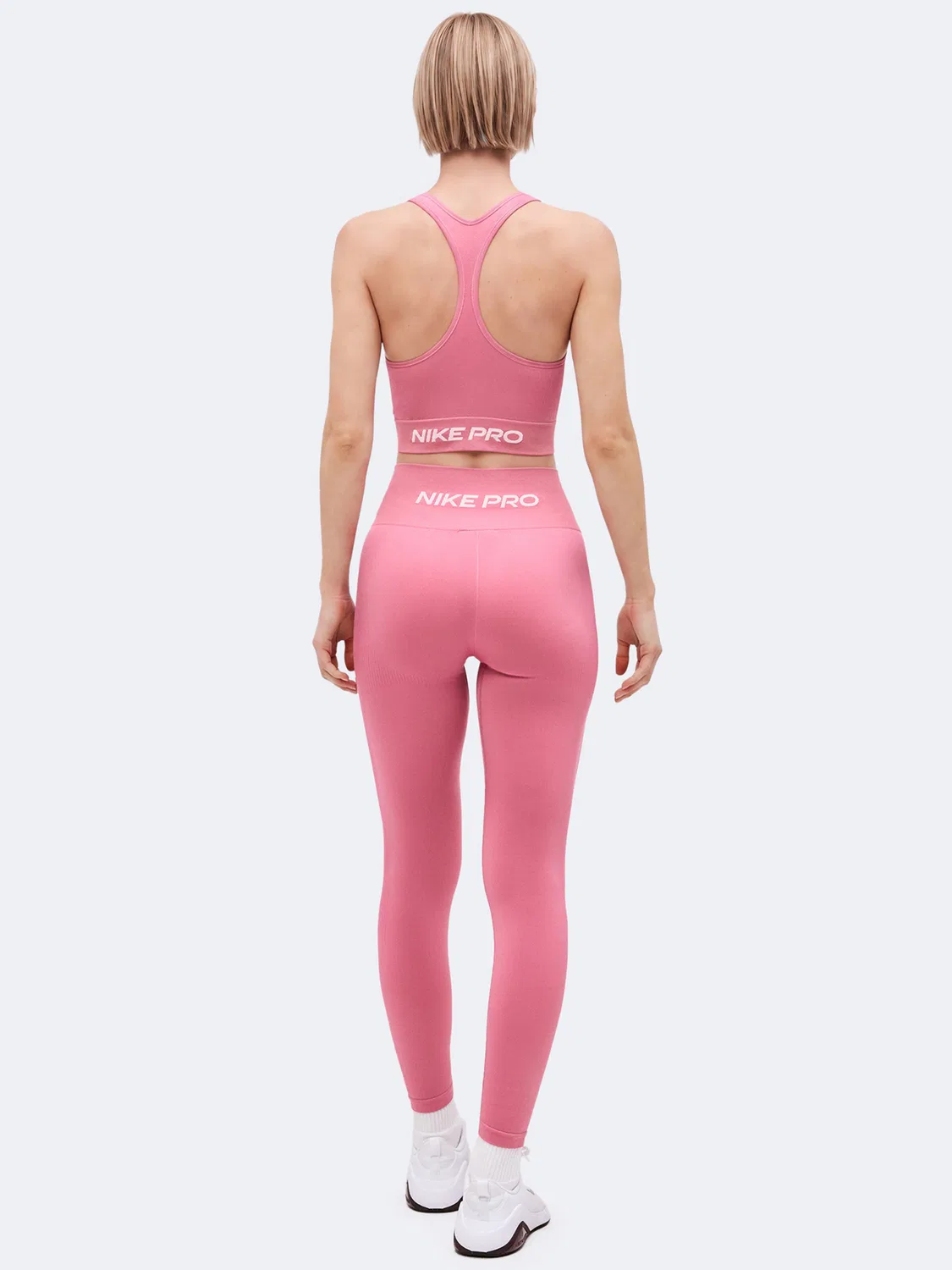 Спортивные легинсы NIKE Nike Pro в цвете Pitaya — фото 3