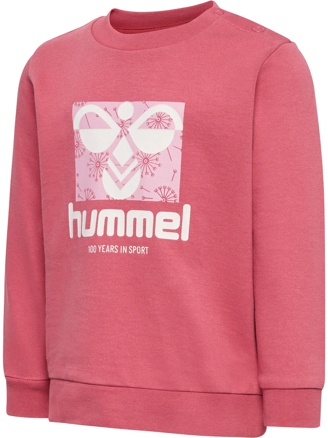 Детский свитшот с длинным рукавом Hmllime Hummel, Rosa Perlrosa Magentapink — фото 4