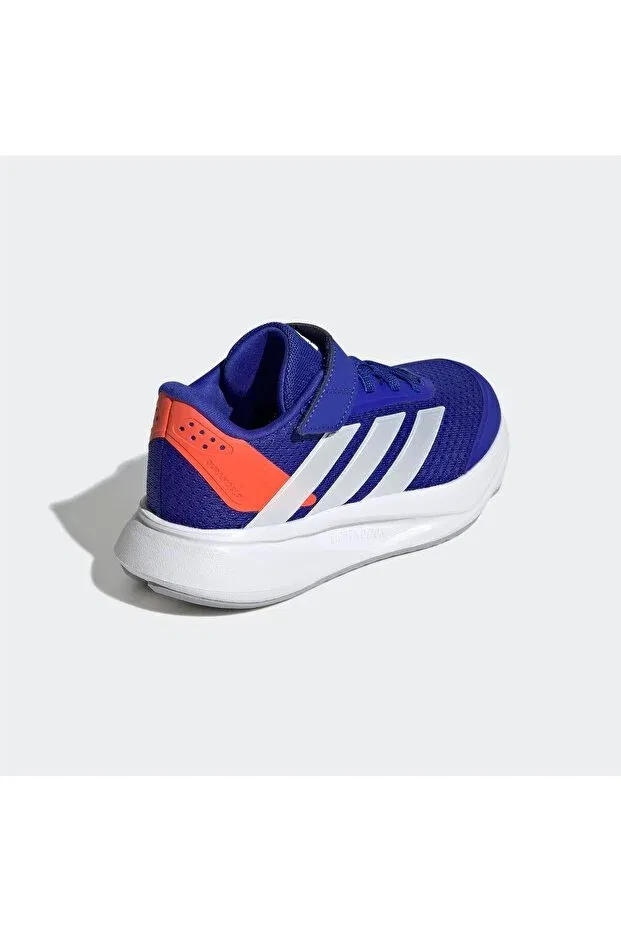 Детские кроссовки для девочек с липучкой Duramo sl2 el c Adidas, Blue - White - Red — фото 3