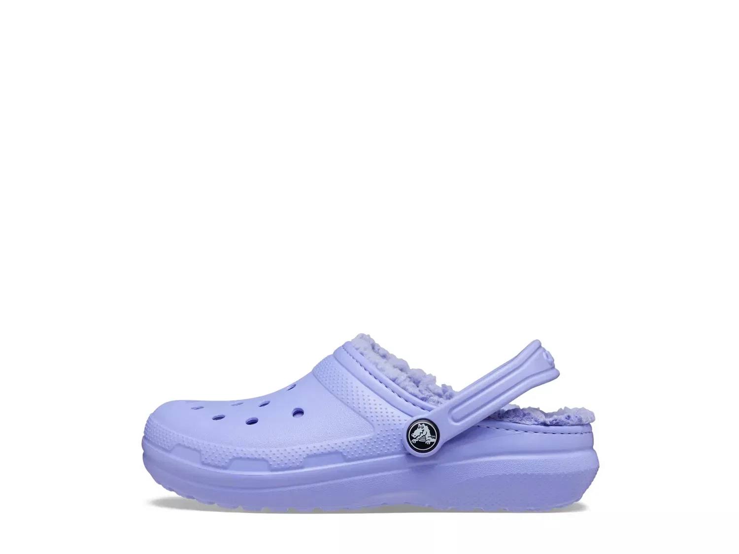 Сабо Classic Lined Clog, Crocs, фиолетовый — фото 2