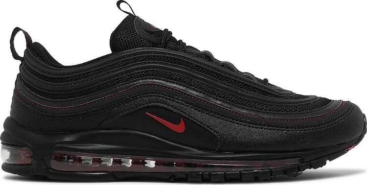 

Кроссовки Nike Air Max 97 2021, черно-красный, Черный, Кроссовки Nike Air Max 97 2021, черно-красный