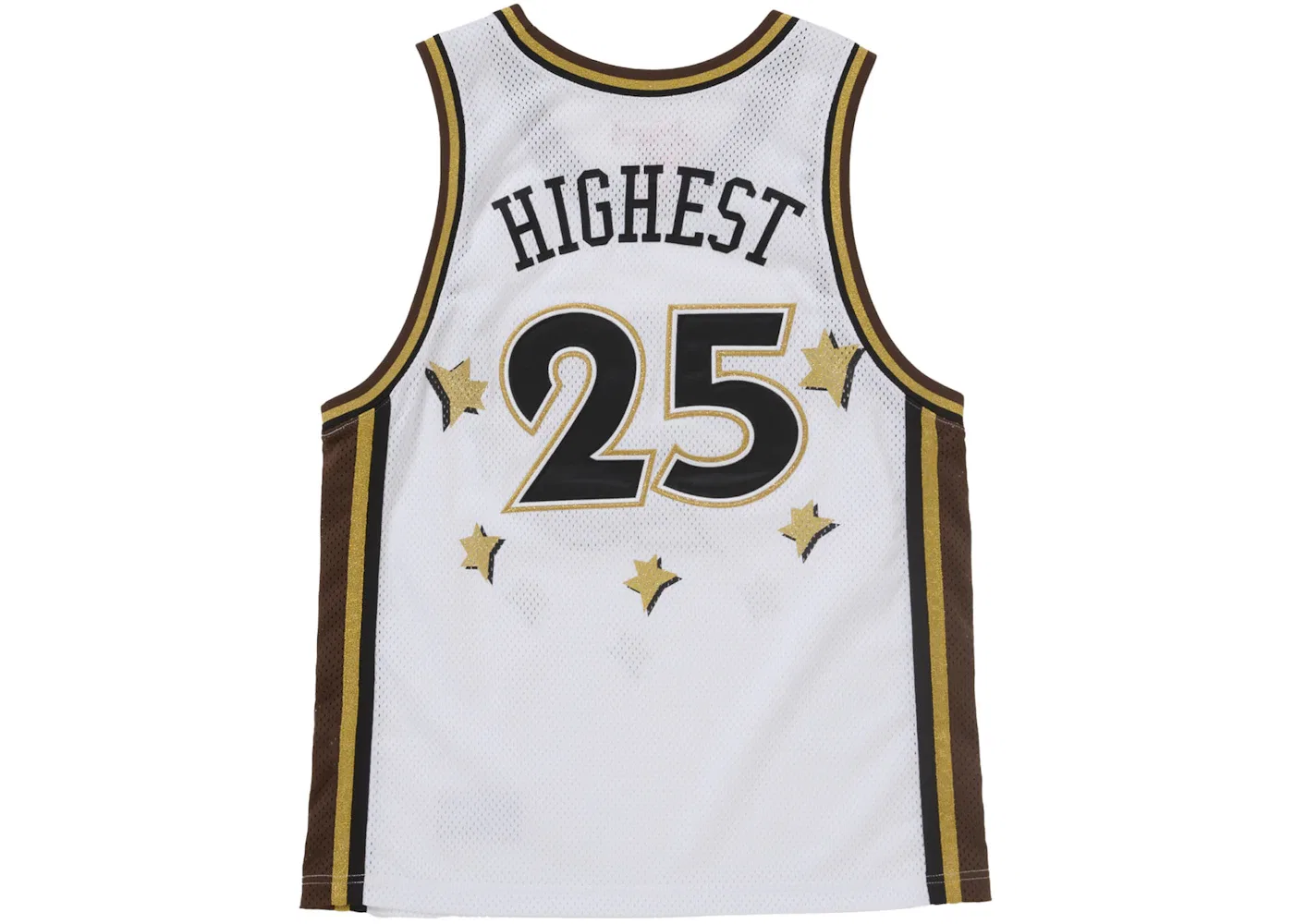 Мужская баскетбольная джерси с принтом Supreme Jersey (SS25), White — фото 2