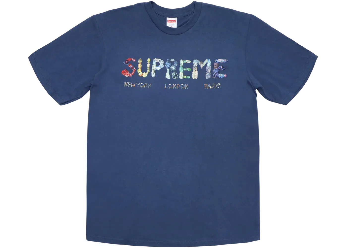Мужская футболка с принтом Supreme Rocks Tee, Dark Slate