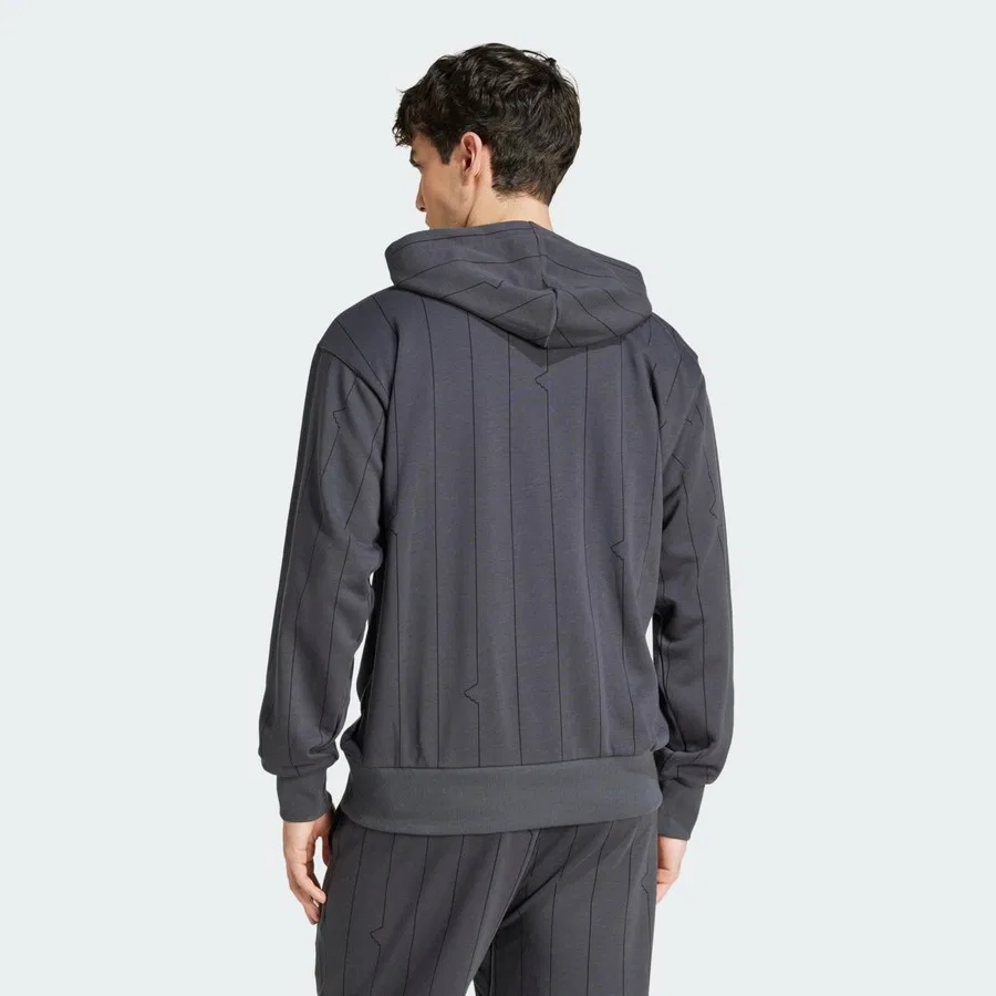 Спортивный свитшот с капюшоном Seasonal Essentials US Sport adidas, Серый — фото 2