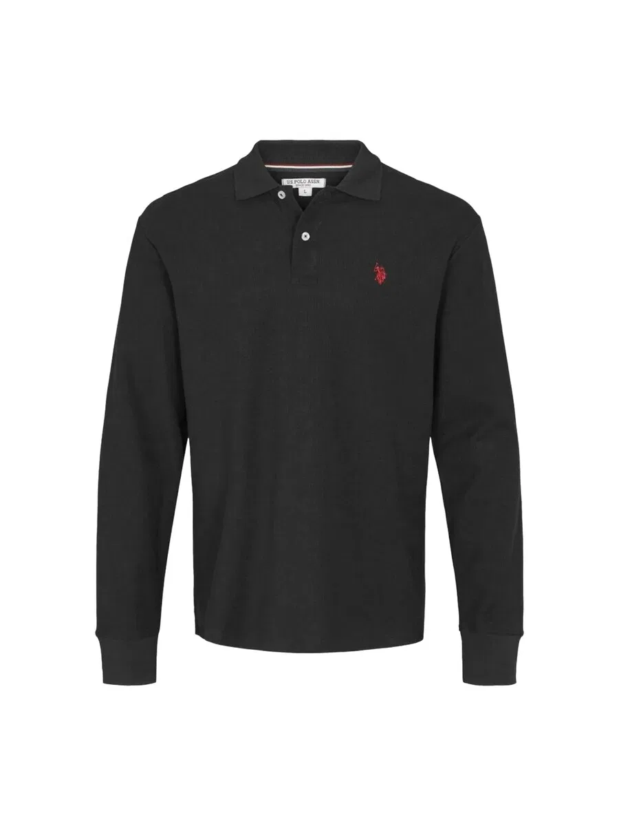 Футболка U.S. Polo Assn. 'UMBRETT' черного цвета