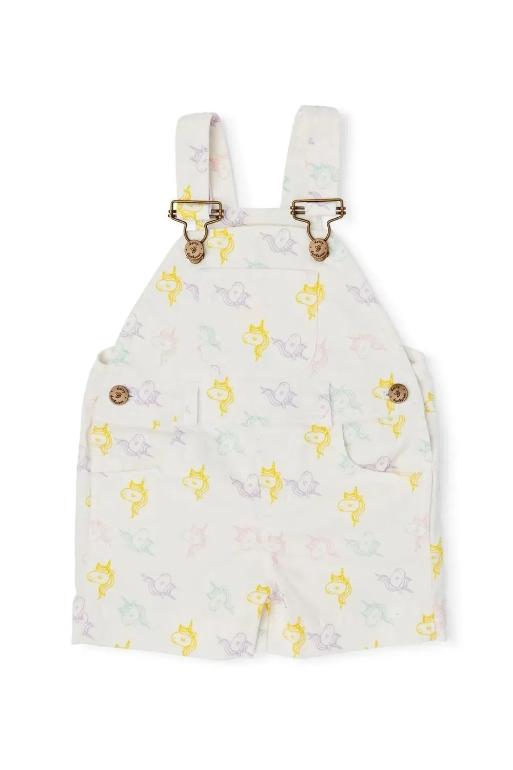 Детские шорты-комбинезон с принтом Unicorn Dotty Dungarees, Multi