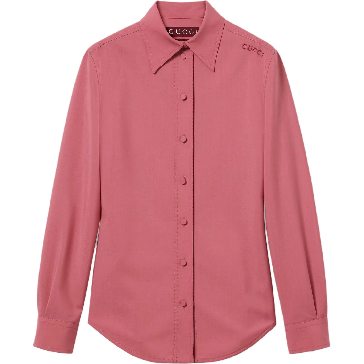 Женская рубашка из шерсти и мохера Vivid Blush GUCCI, Pink