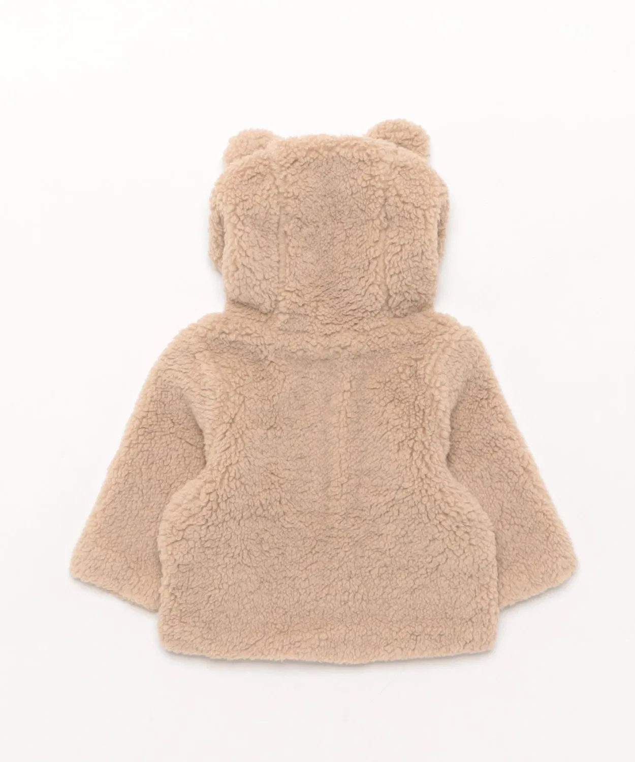 Детское платье-макси с воланами и принтом Starlight, модель Bear Jacket Mag., Beige — фото 2