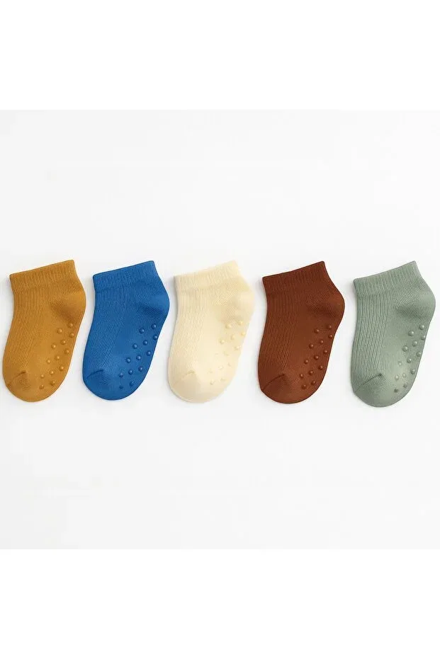 Детские носки для новорожденных хлопковые 5 шт Basic Just Socks, Multicolor