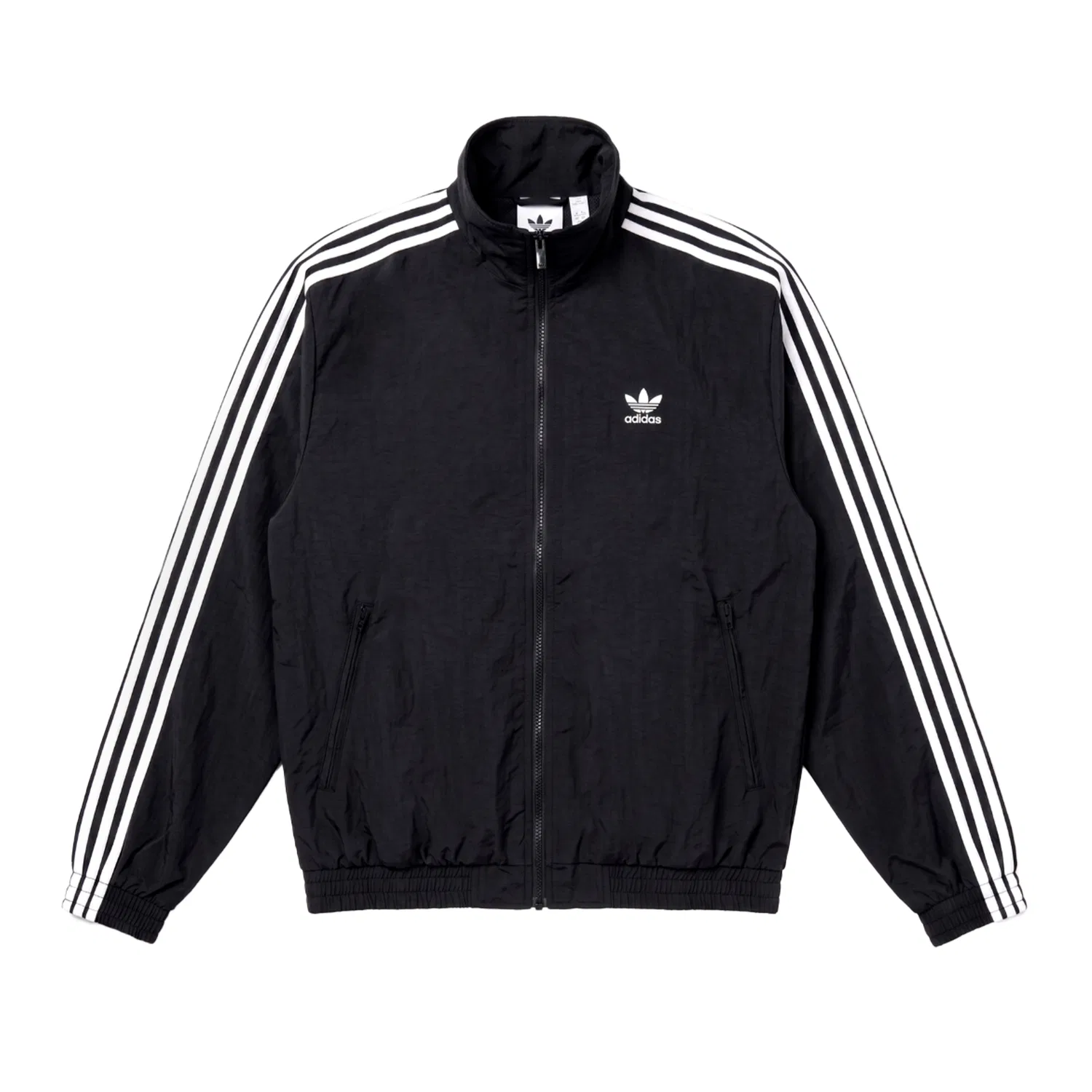 Унисекс куртка Firebird с воротником-стойкой, Adidas Originals, Black — фото 4