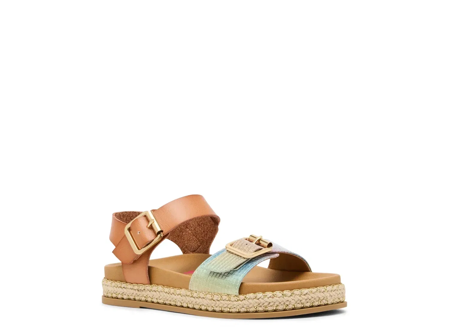 Сандалии Avenue с эспадрильей, Kids', Steve Madden, коричневый/мультиколор