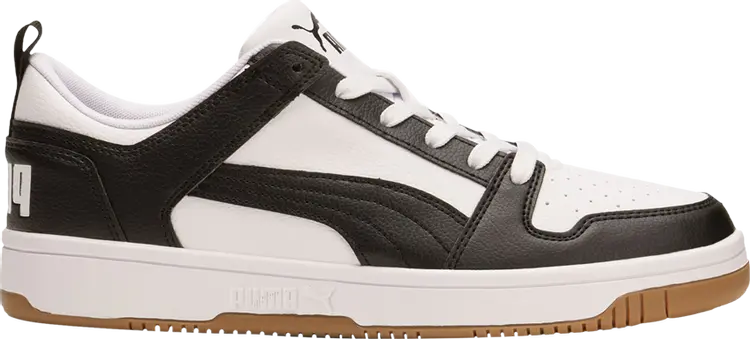 

Кроссовки Puma Rebound LayUp Low SL White Black, белый