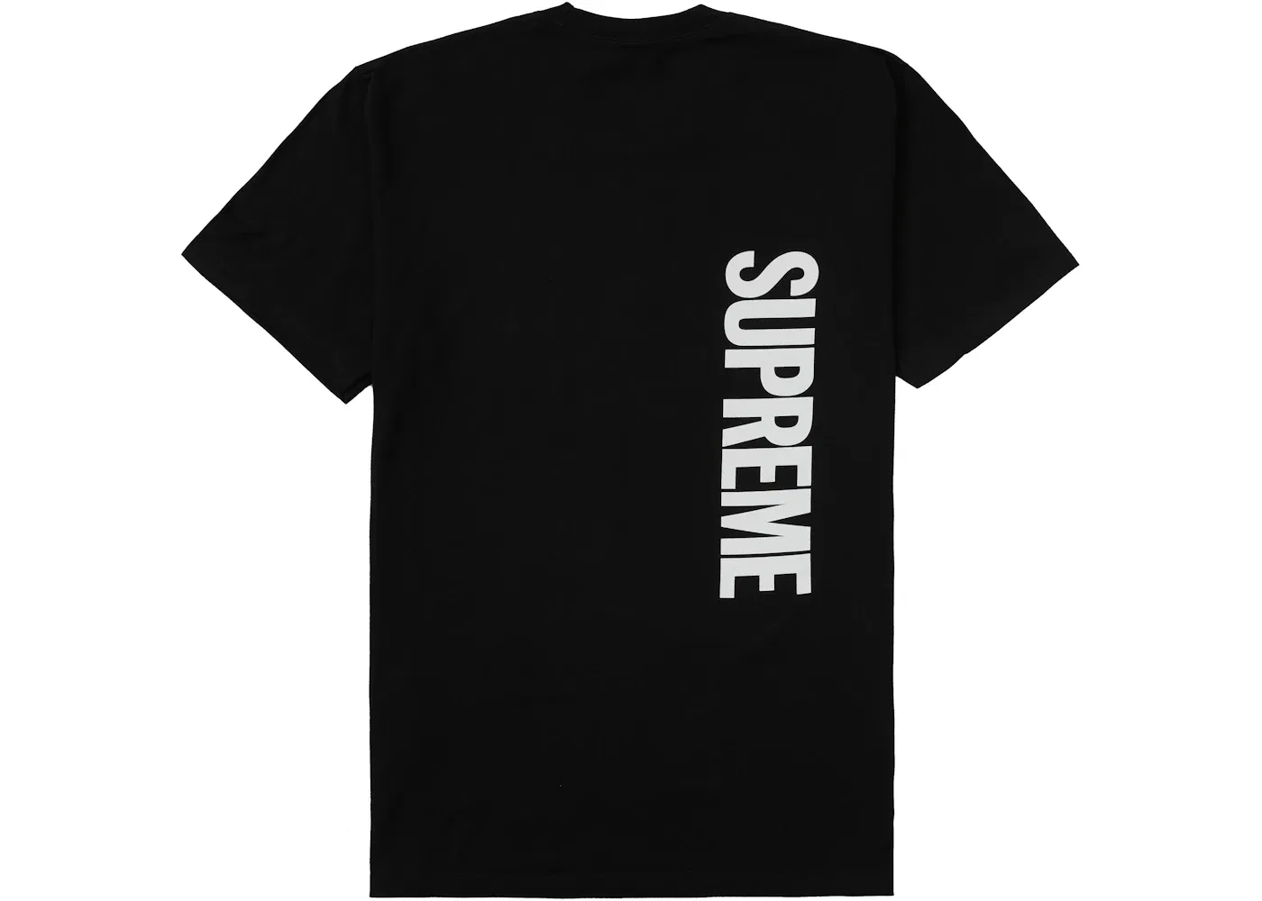 Мужская футболка с принтом Butthole Surfers Leg Tee Supreme, черный — фото 2