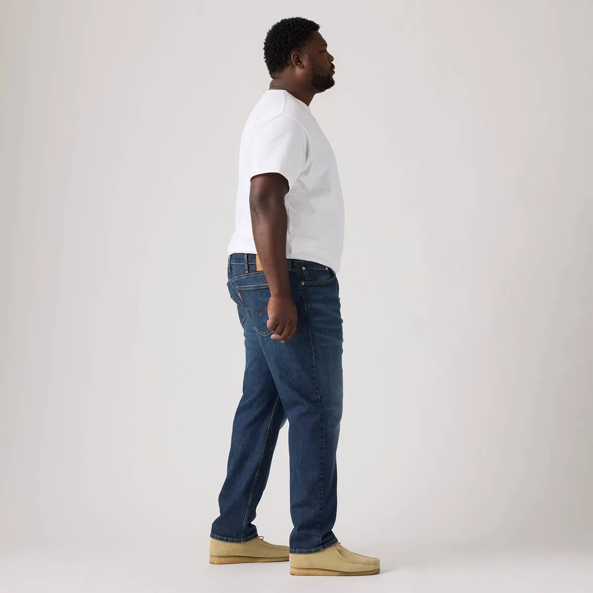 Мужские джинсы 502 зауженного кроя (большие размеры) Levi's, Blue Expanse - Dark Wash — фото 4