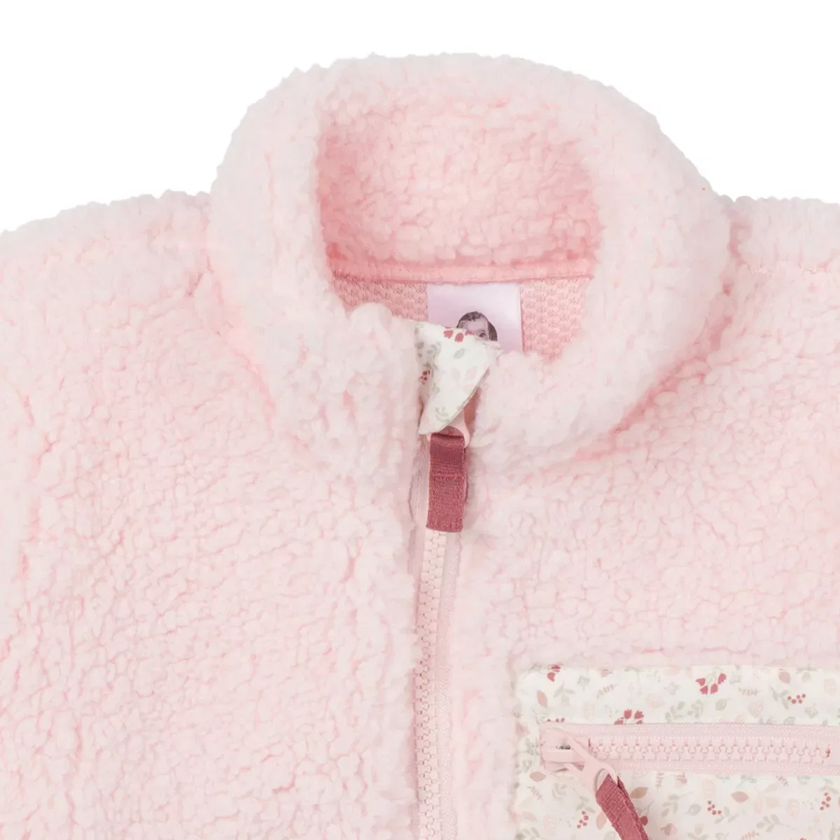 Детская куртка на молнии с длинным рукавом Gerber, Pink — фото 4