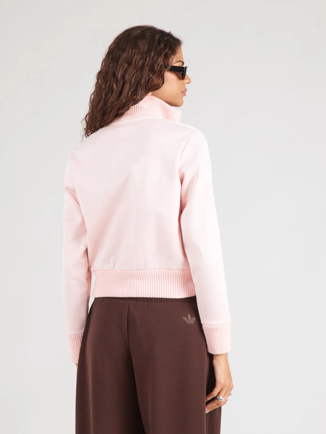Ветровка Adidas Originals, розовый — фото 3