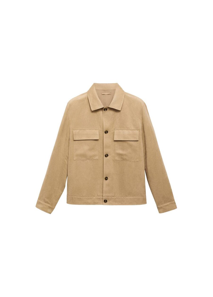

Демисезонная куртка MANGO MAN Zonza, Beige