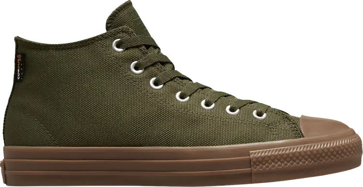 

Кроссовки Converse Chuck Taylor All Star Pro Mid Cargo Khaki Dark Gum, зеленый