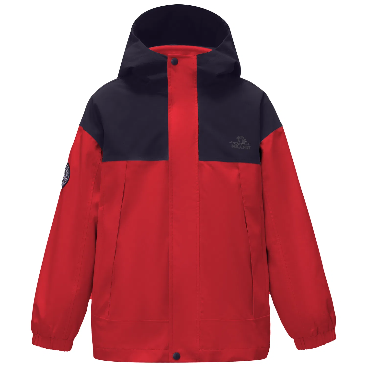 Детская ветровка для мальчиков PELLIOT, Midnight Blue+Crimson Maple Red