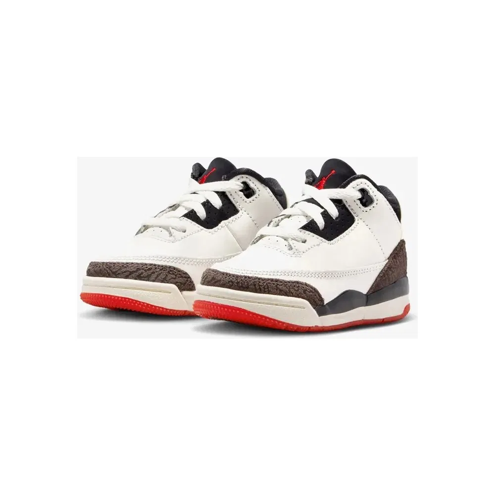 Детские кроссовки баскетбольные с принтом World's Best Dad Air Jordan 3 Retro Nike — фото 4